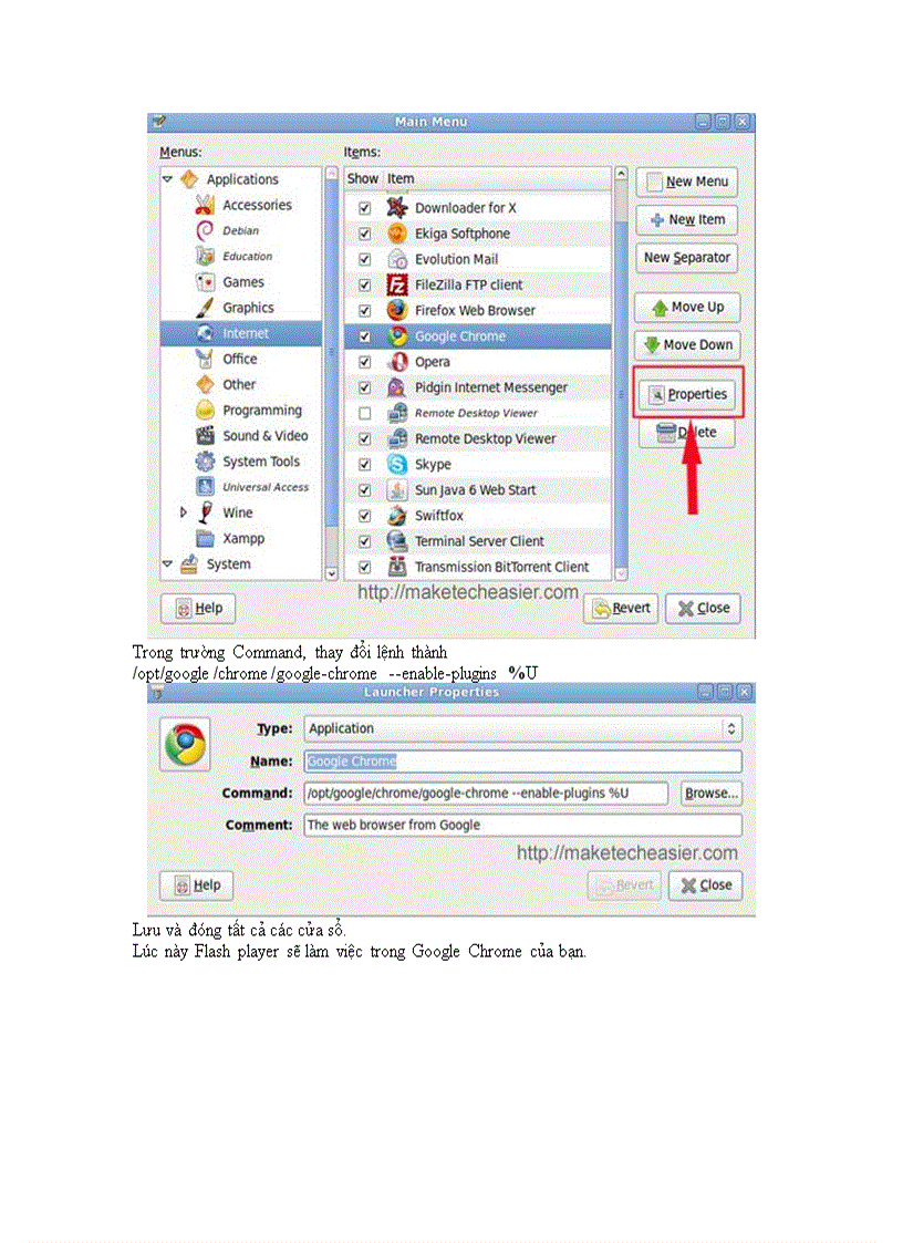 image for page Kích hoạt Flash trong Google Chrome trên Ubuntu
