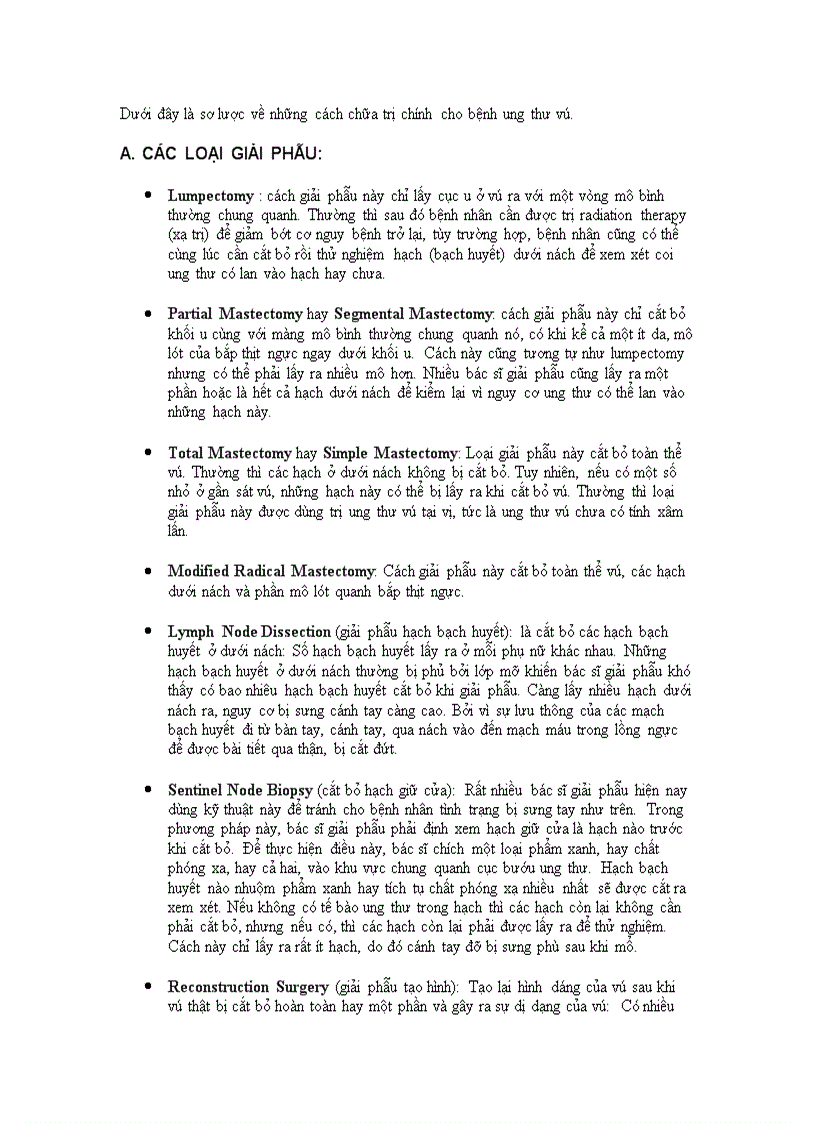 image for page Bệnh ung thư vú