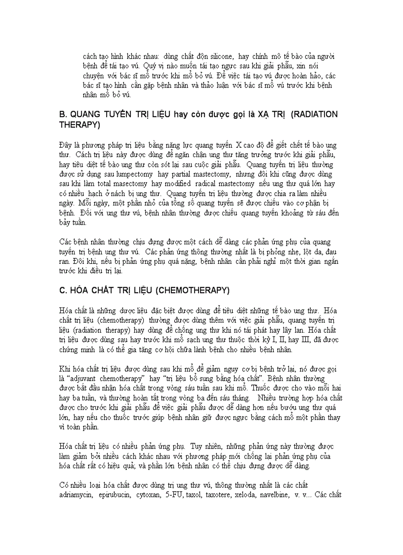 image for page Bệnh ung thư vú