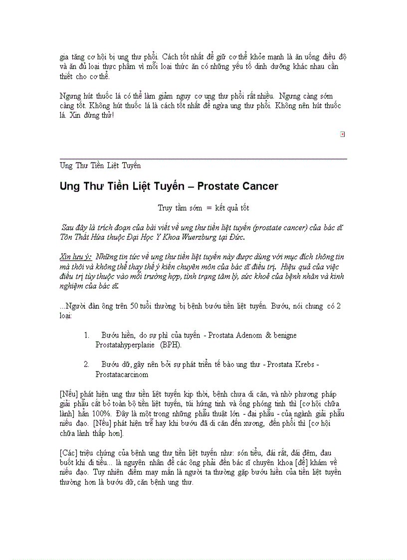 image for page Bệnh ung thư vú