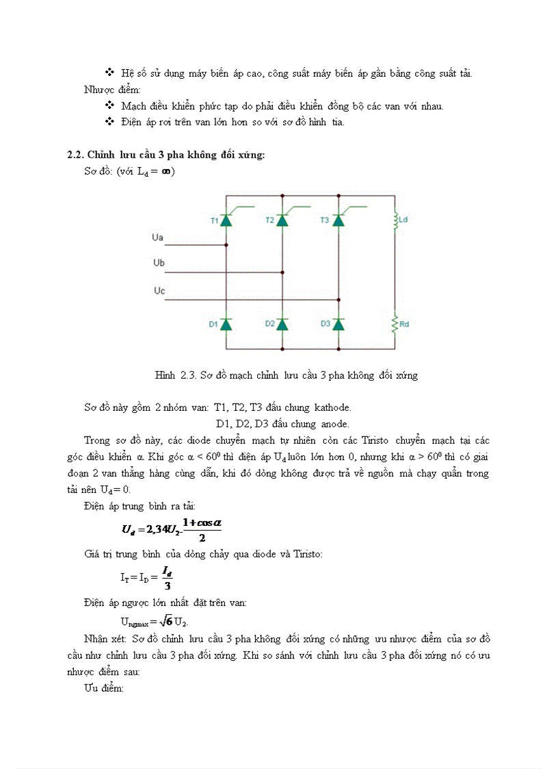 image for page ĐỀ TÀI Thiết kế phần chỉnh lưu cho bộ nguồn lò nấu thép