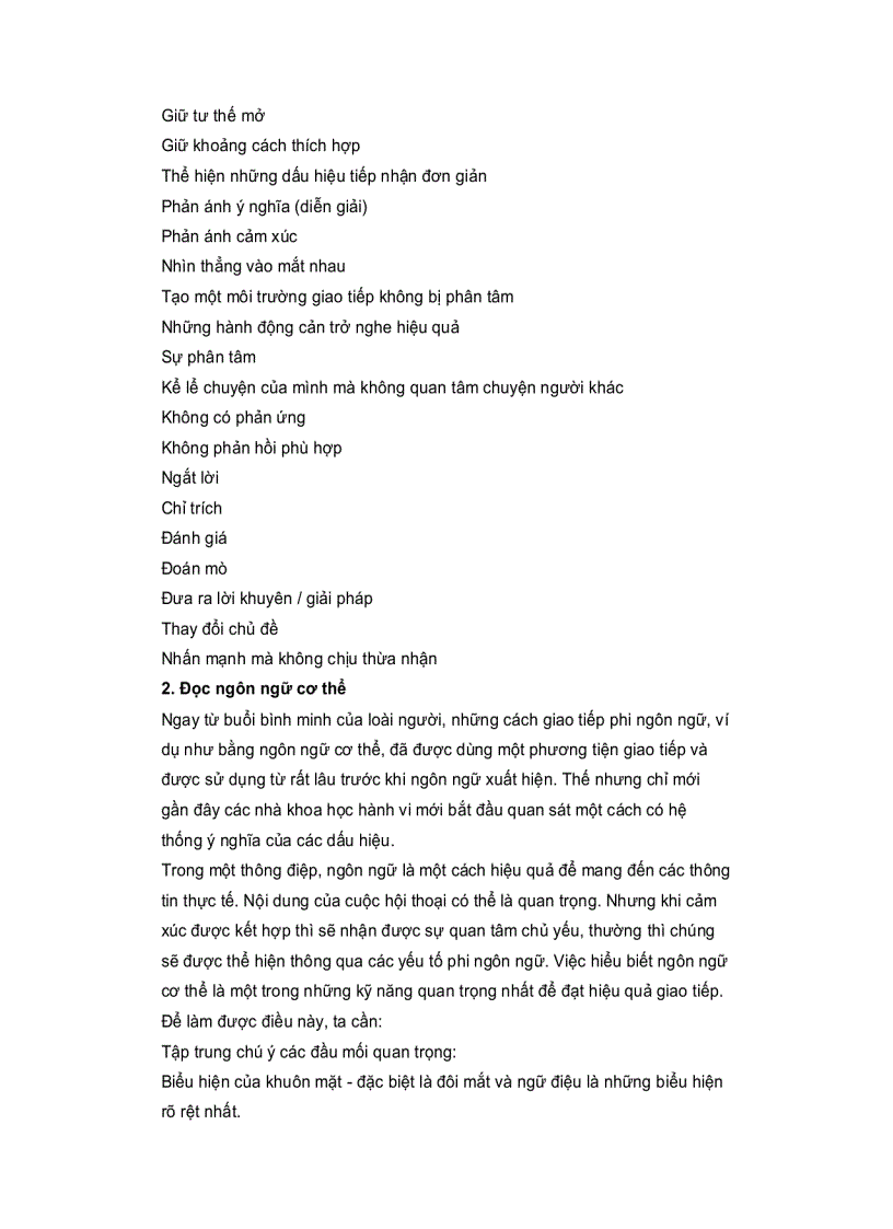 image for page Vượt qua những rào cản thường gặp trong giao tiếp