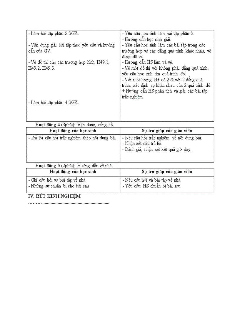 image for page Vật lý BÀI TẬP VỀ CHẤT KHÍ