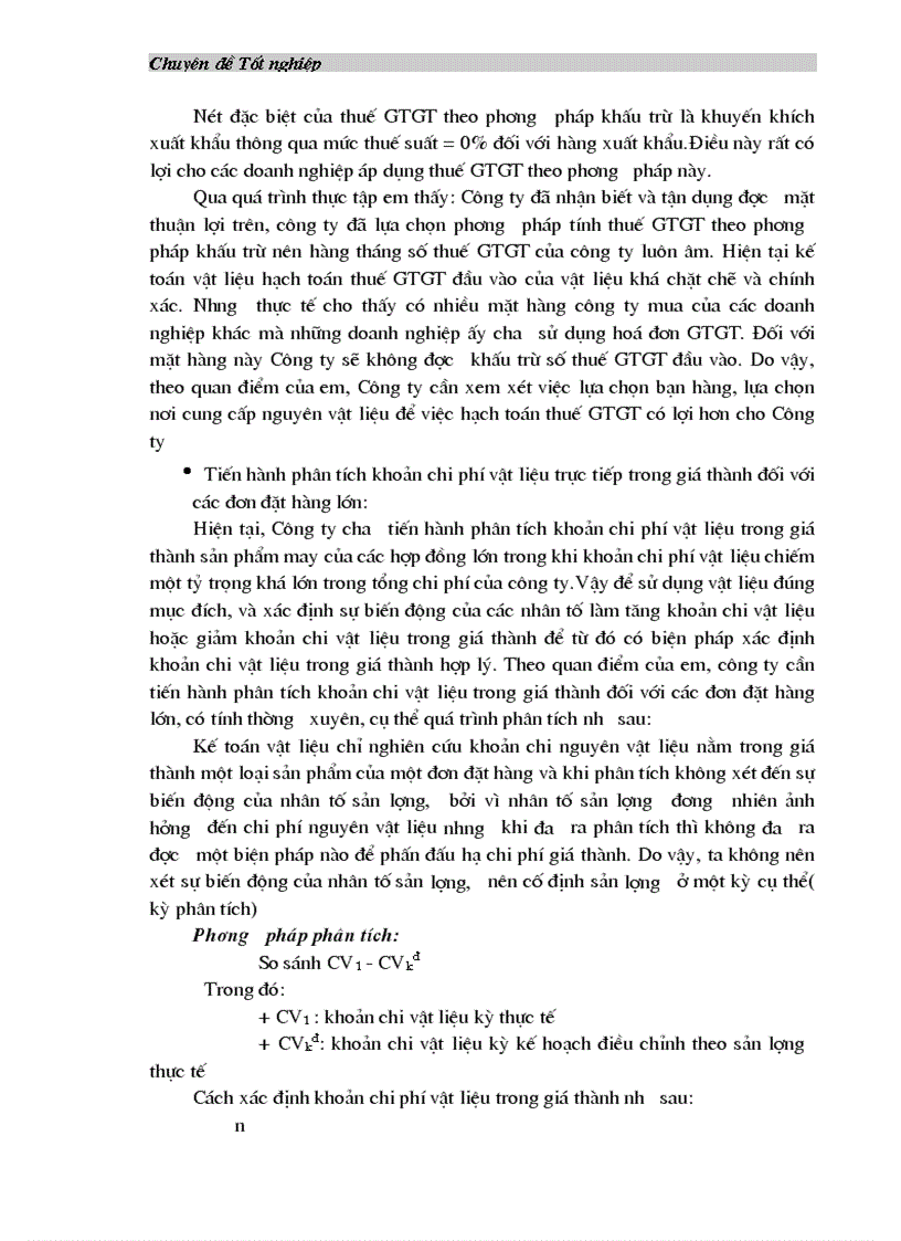 image for page Tổ chức công tác hạch toán nguyên vật liệu ở công ty Cổ phần may Hồ Gươm