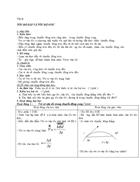 Vật lý TỐC ĐỘ DÀI VÀ TỐC ĐỘ GÓC