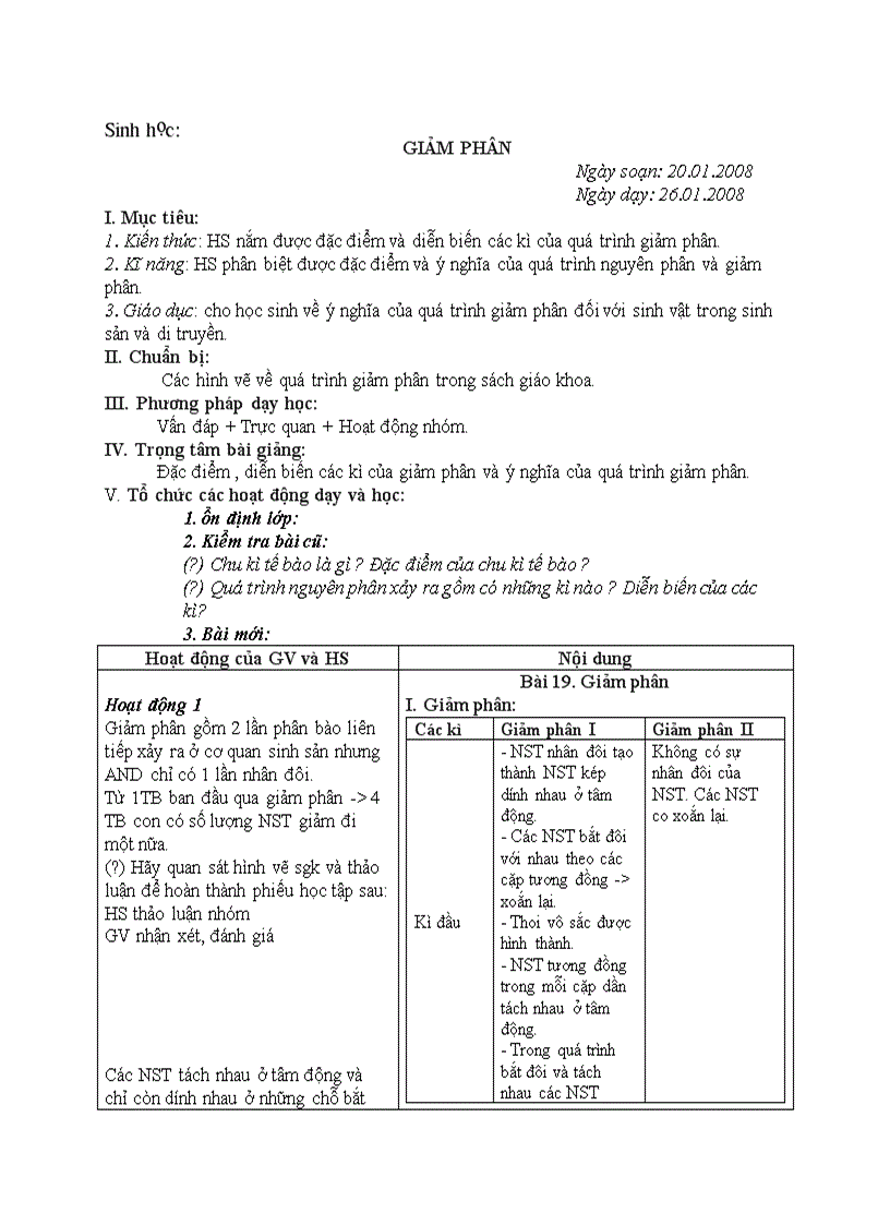 image for page Sinh học GIẢM PHÂN 1