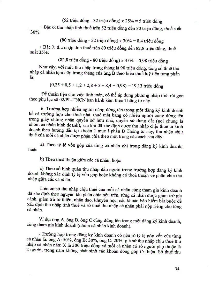 image for page Thông tư 84 2008 TT BTC ngày 30 9 2008 về việc hướng dẫn thi hành một số điều của Luật thuế TNCN và hướng dẫn thi hành nghị định 100 2008 NĐ CP Mới ban hành