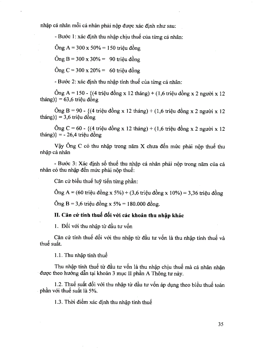 image for page Thông tư 84 2008 TT BTC ngày 30 9 2008 về việc hướng dẫn thi hành một số điều của Luật thuế TNCN và hướng dẫn thi hành nghị định 100 2008 NĐ CP Mới ban hành