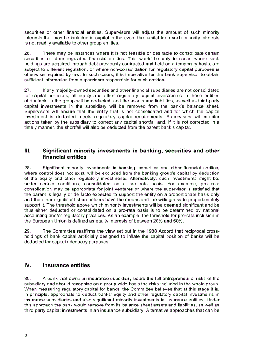 image for page Basel II International Convergence Of Capital Measurement And Capital Standards A Revised Framework