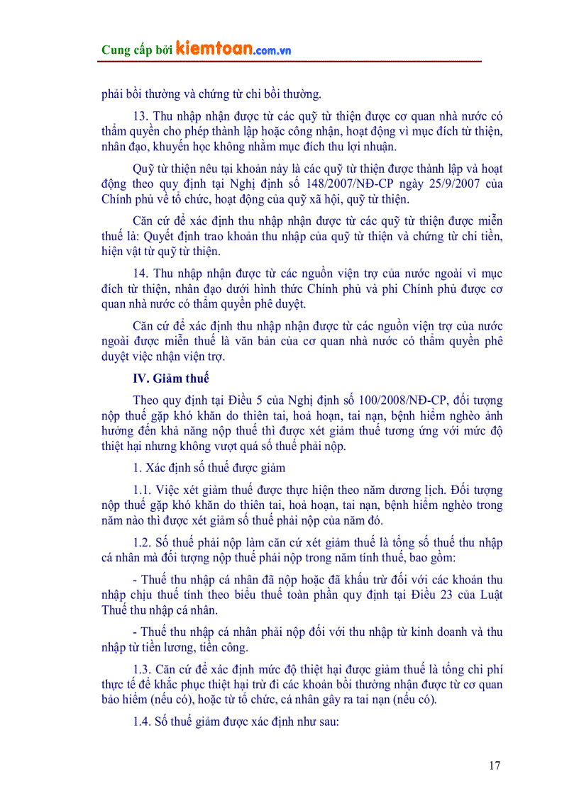 image for page Thông tư 84 2008 hướng dẫn thuế thu nhập cá nhân mới nhất năm 2008