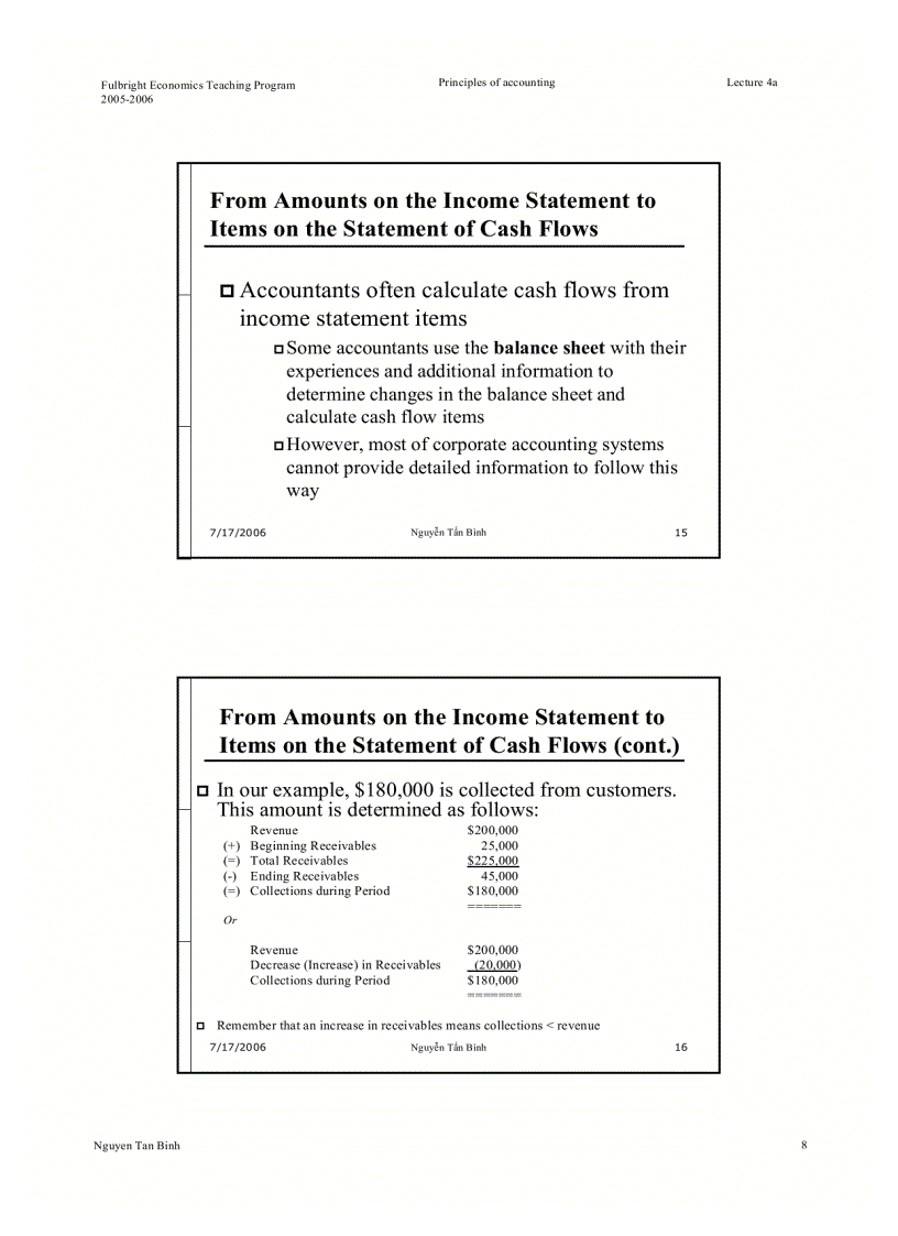 image for page Principles of Accounting Preparing the Statement of Cash Flows