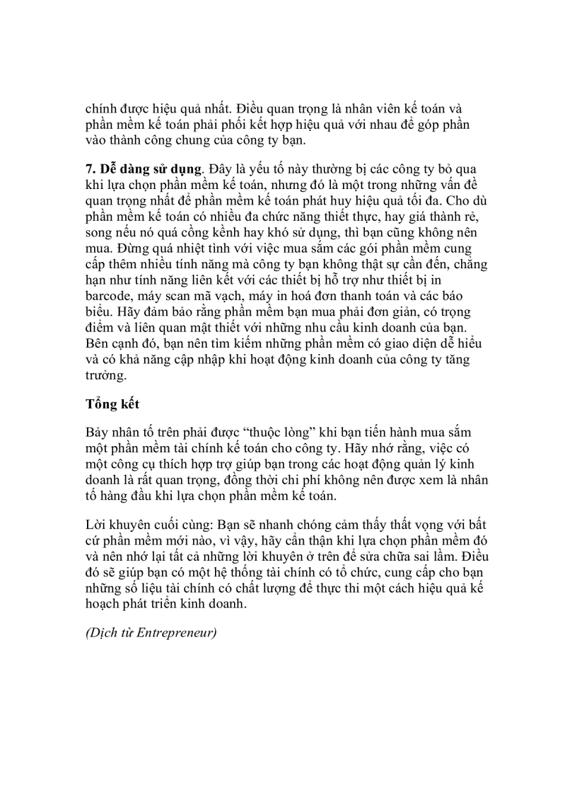 image for page Lựa chọn phần mềm kế toán nào đây