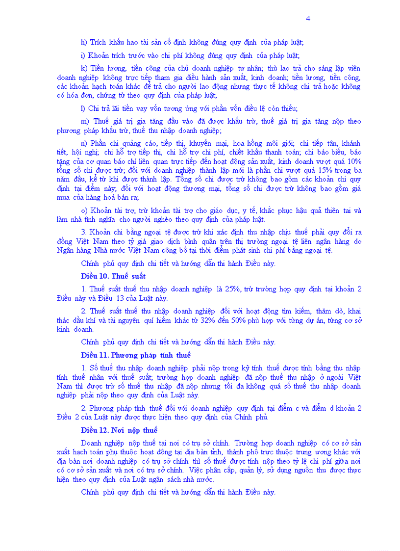image for page Luật thuế TNDN mới nhất 14 2008 QH12