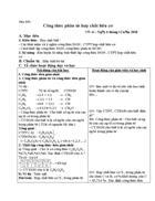 Hóa học Công thức phân tử hợp chất hữu cơ