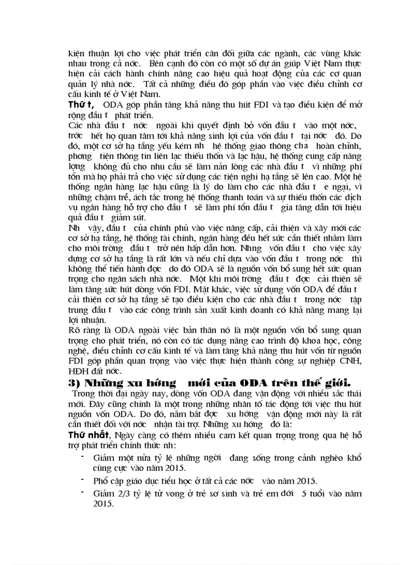 image for page Thực trạng huy động sử dụng và quản lý vốn oda và giải pháp