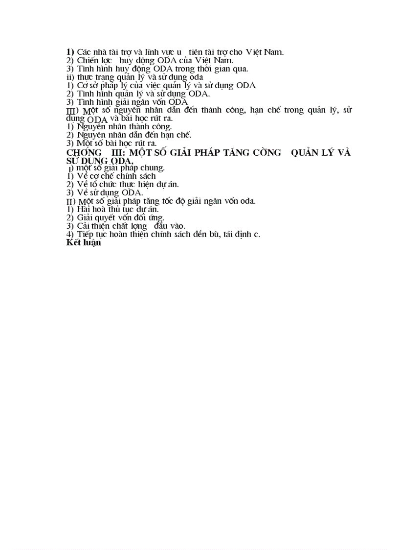 image for page Thực trạng huy động sử dụng và quản lý vốn oda và giải pháp