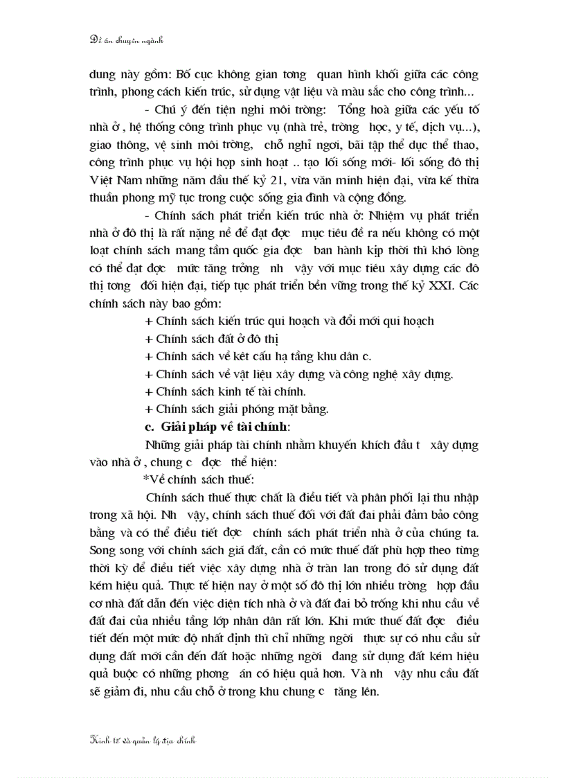 image for page Thực trạng và giải pháp nhằm khuyến khích phát triển nhà ở đô thị nước ta