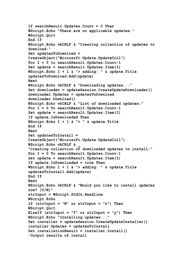 image for page 5 cách cài đặt các nâng cấp trên Windows Server 2008 R2 Core
