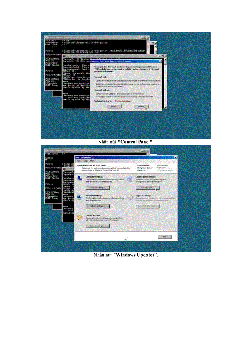 image for page 5 cách cài đặt các nâng cấp trên Windows Server 2008 R2 Core