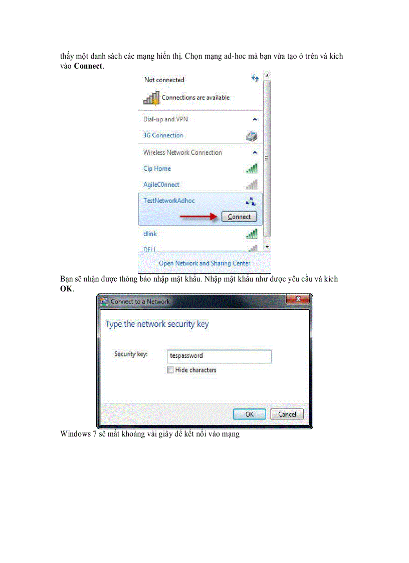 image for page Thiết lập mạng không dây Ad Hoc trên Windows 7