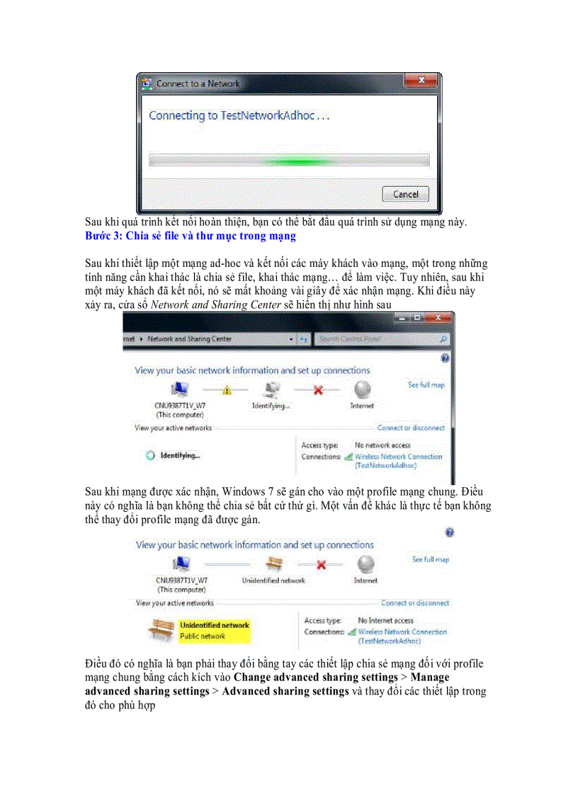 image for page Thiết lập mạng không dây Ad Hoc trên Windows 7