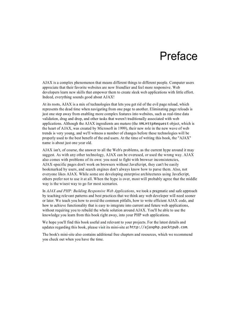 image for page AJAX and PHP Building Responsive Web Applications