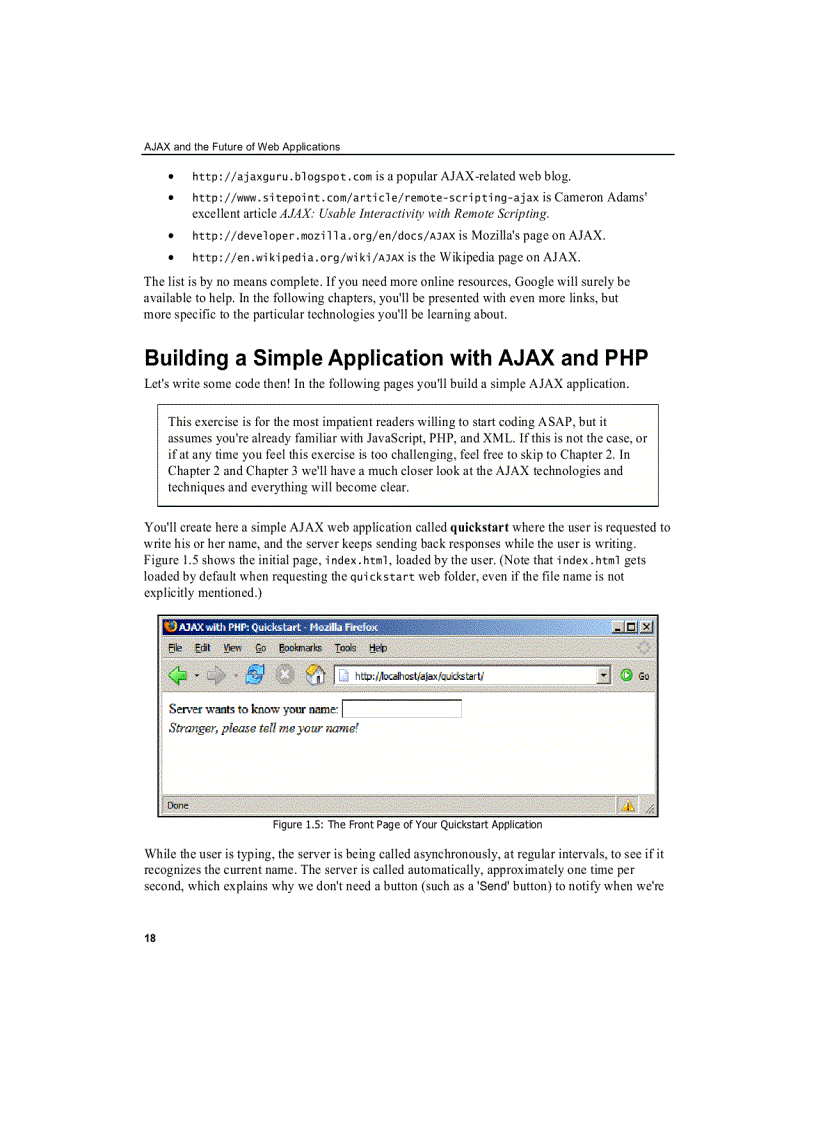 image for page AJAX and PHP Building Responsive Web Applications