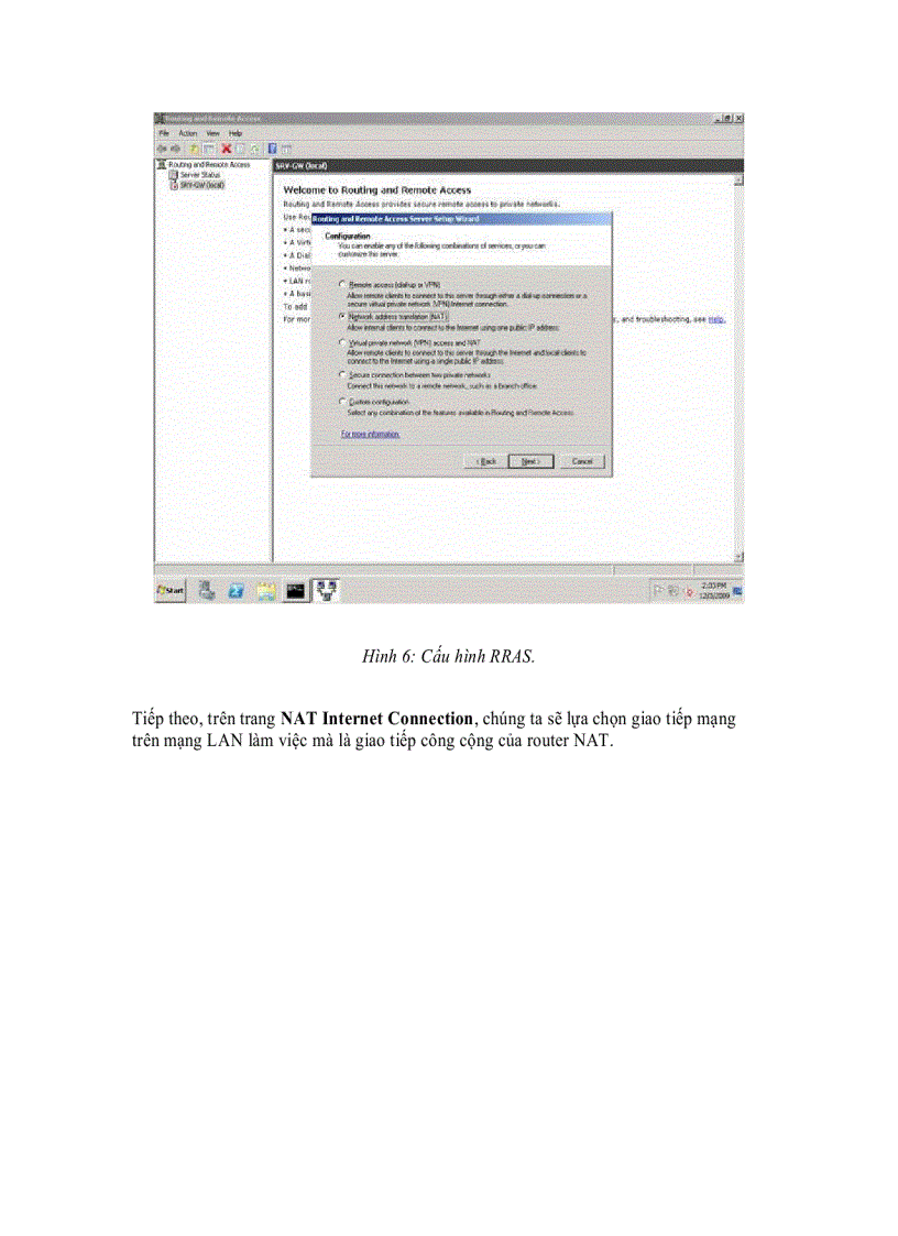 image for page Sử dụng hệ thống Windows Server 2008 như Router NAT