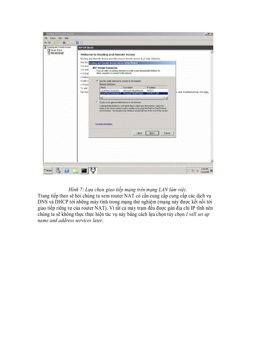 image for page Sử dụng hệ thống Windows Server 2008 như Router NAT