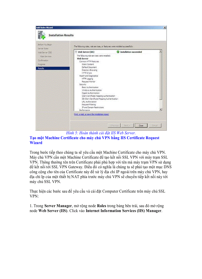 image for page Tạo máy chủ Server 2008 SSL VPN bằng ISA 2006 Firewalls