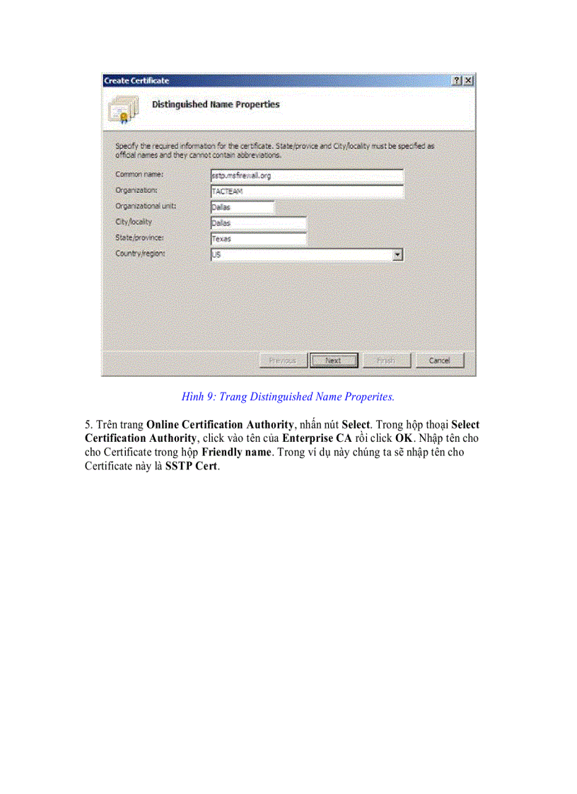 image for page Tạo máy chủ Server 2008 SSL VPN bằng ISA 2006 Firewalls