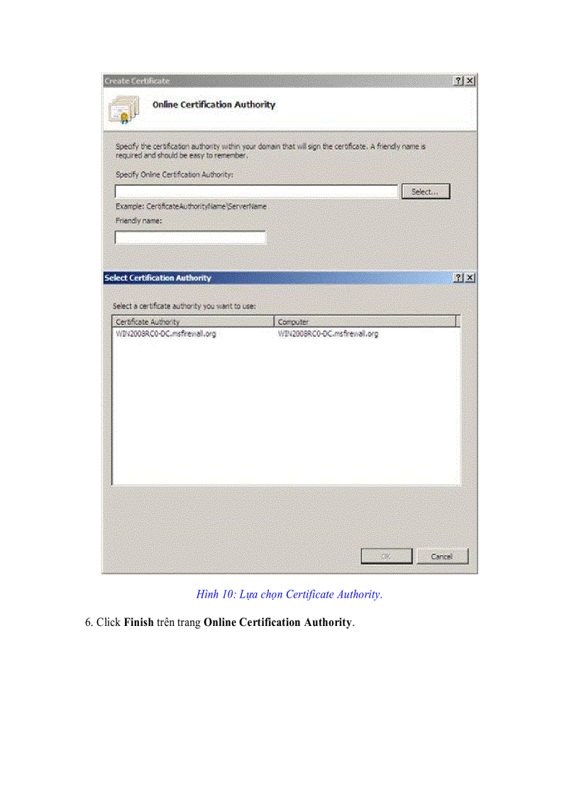 image for page Tạo máy chủ Server 2008 SSL VPN bằng ISA 2006 Firewalls