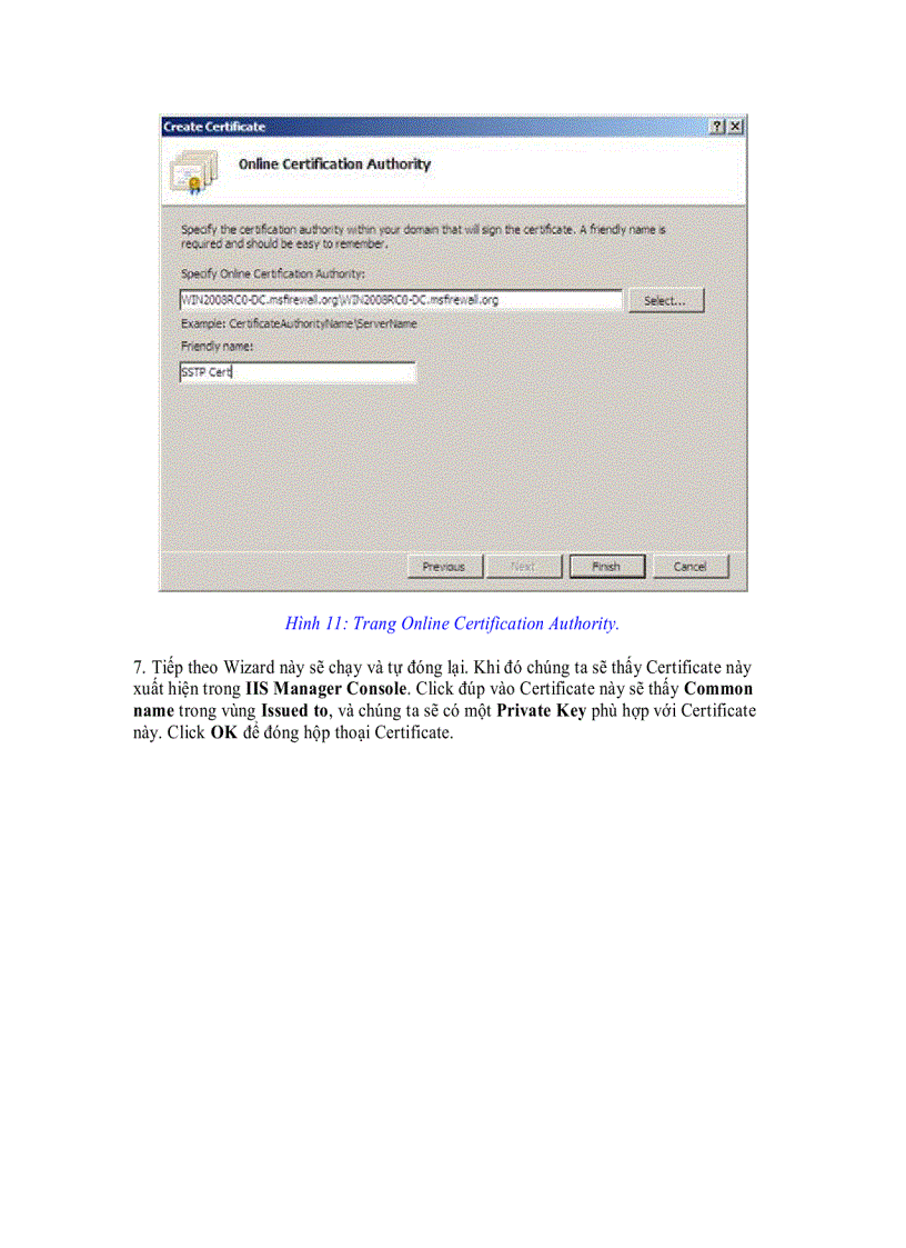 image for page Tạo máy chủ Server 2008 SSL VPN bằng ISA 2006 Firewalls