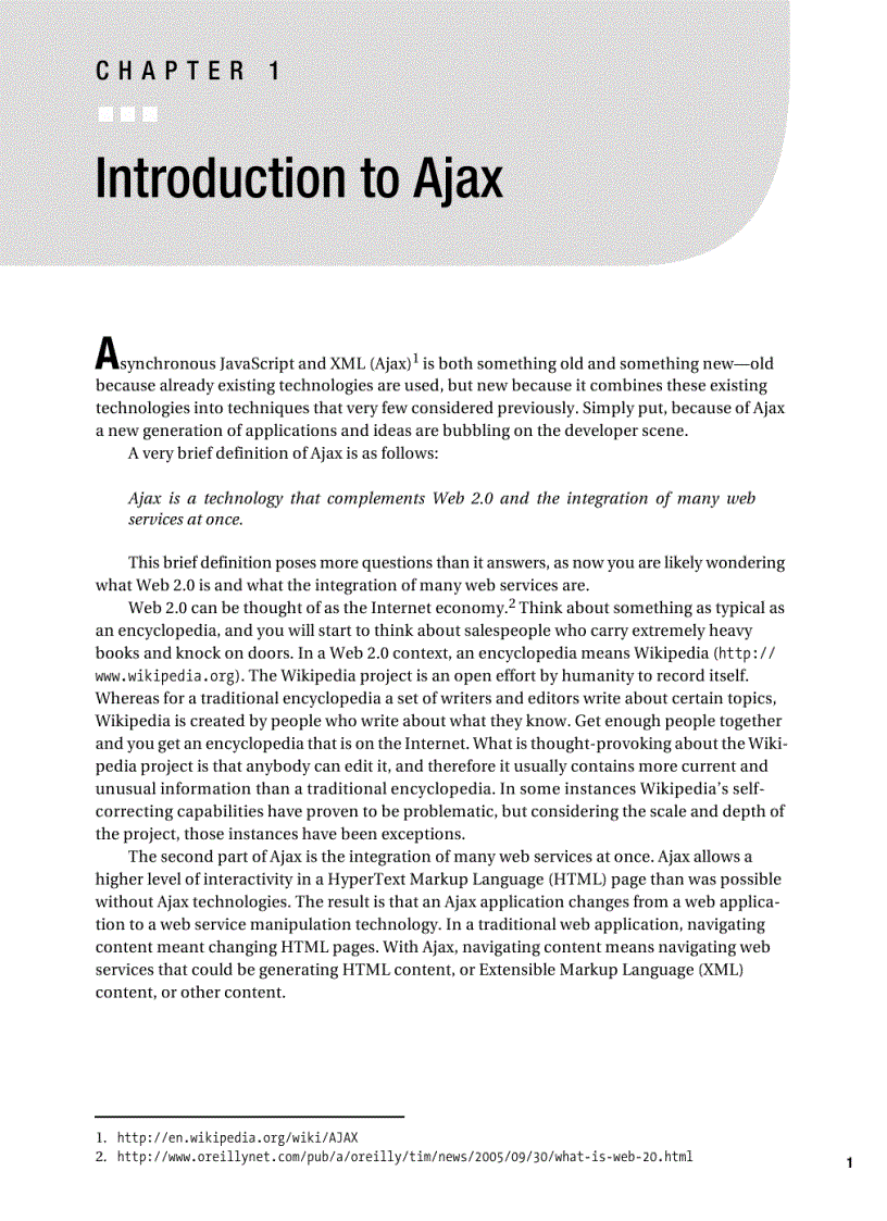 image for page Ajax Patterns and Best Practices