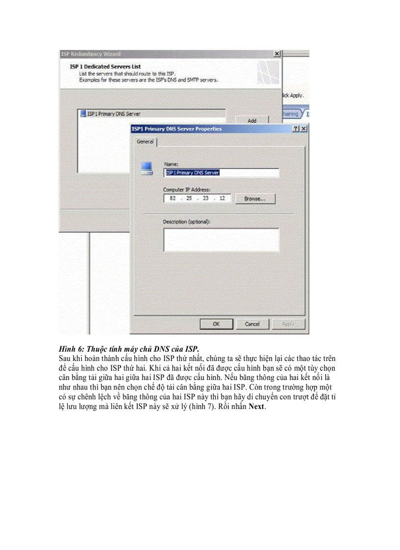 image for page ISP Redundancy Mode của Forefront TMG Beta 3