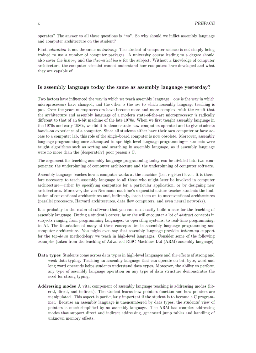 image for page ARM Assembly language programming