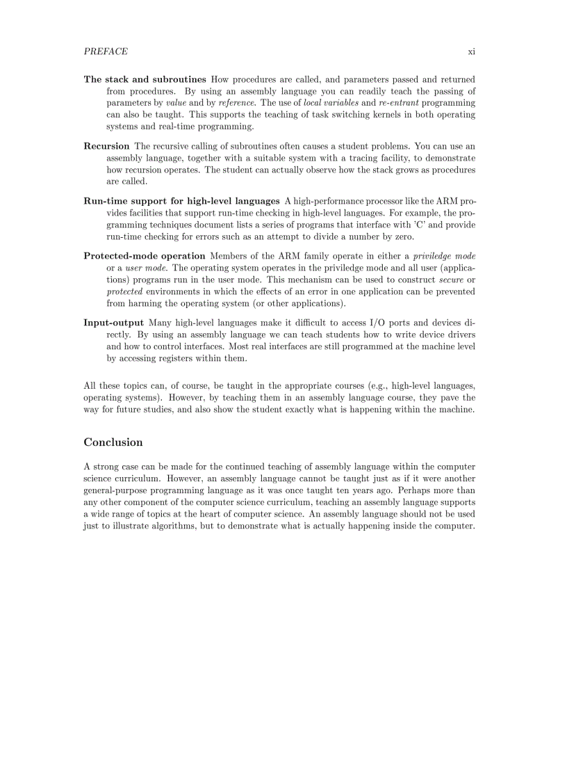 image for page ARM Assembly language programming