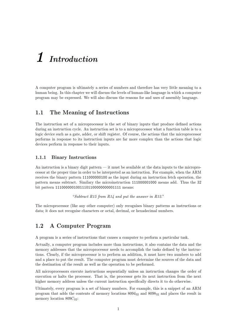 image for page ARM Assembly language programming