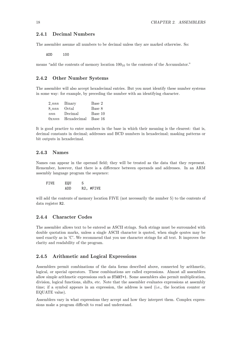 image for page ARM Assembly language programming