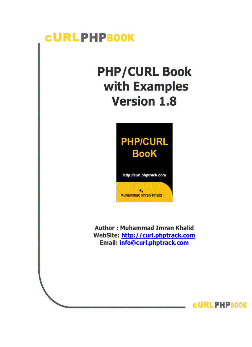 image for page PHP CURL Book with Examples