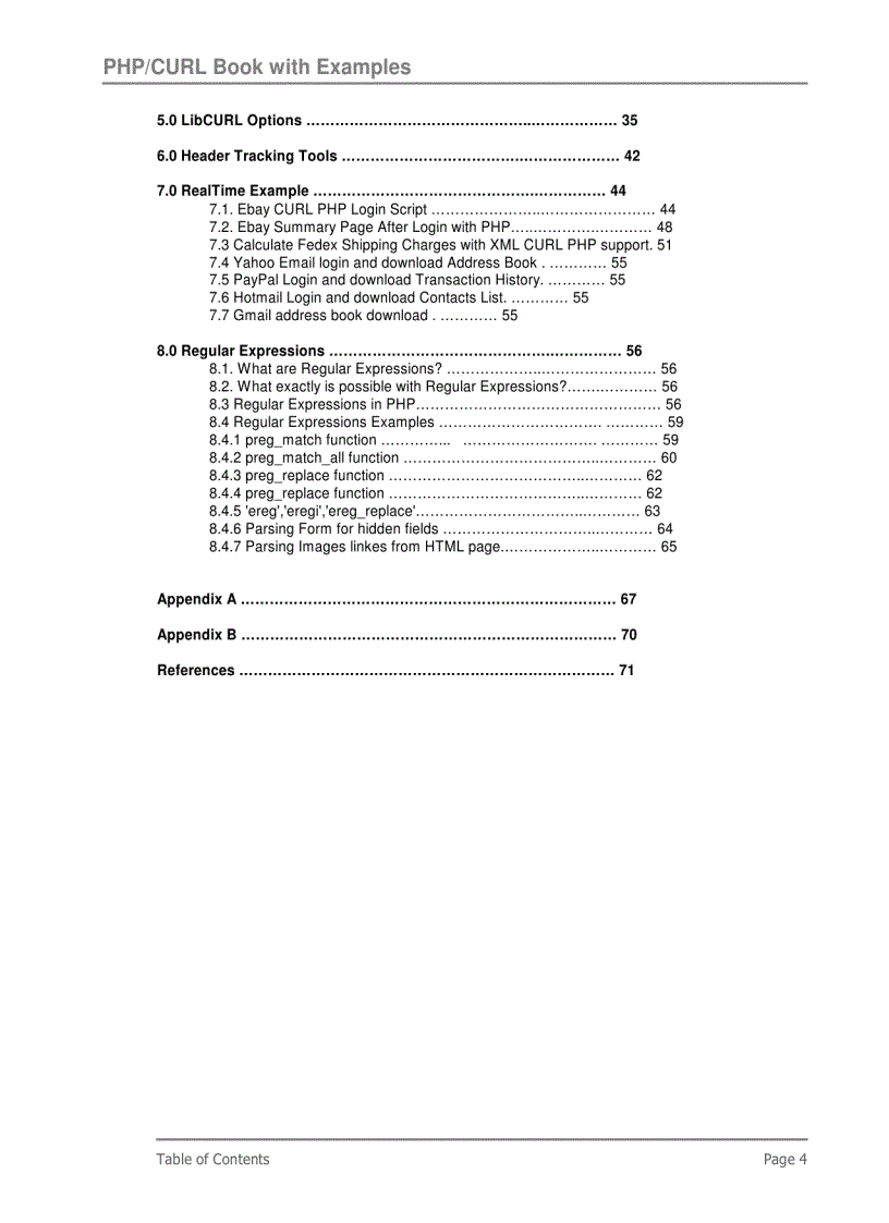image for page PHP CURL Book with Examples