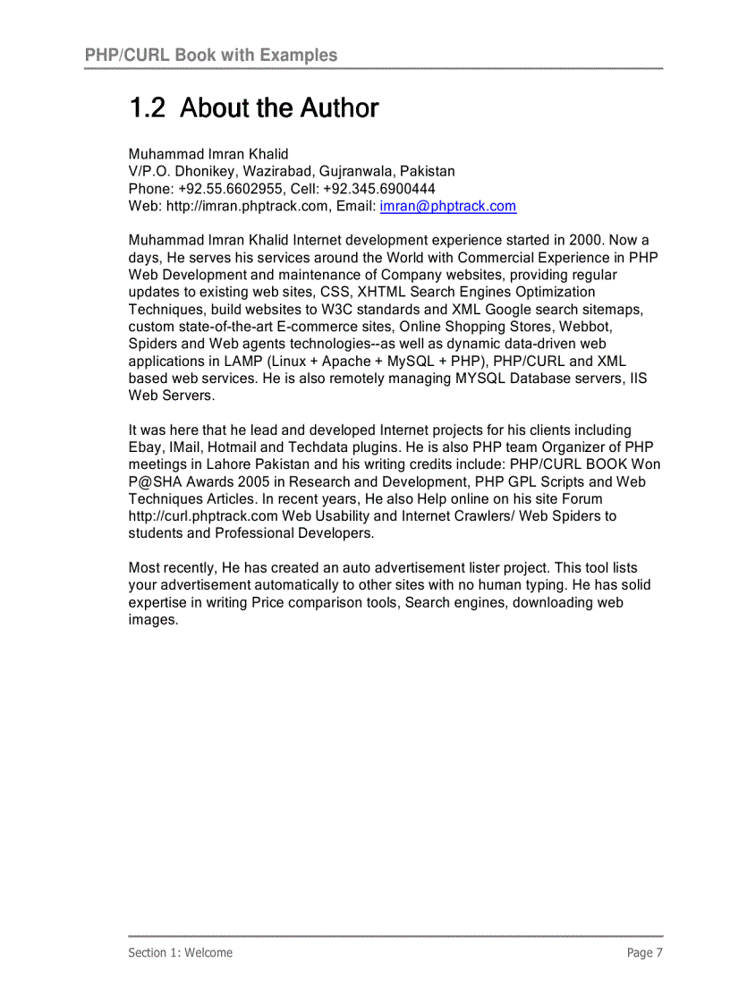 image for page PHP CURL Book with Examples