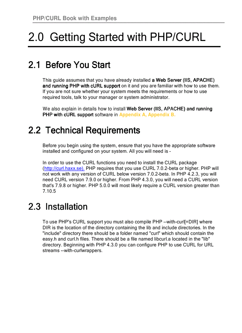 image for page PHP CURL Book with Examples