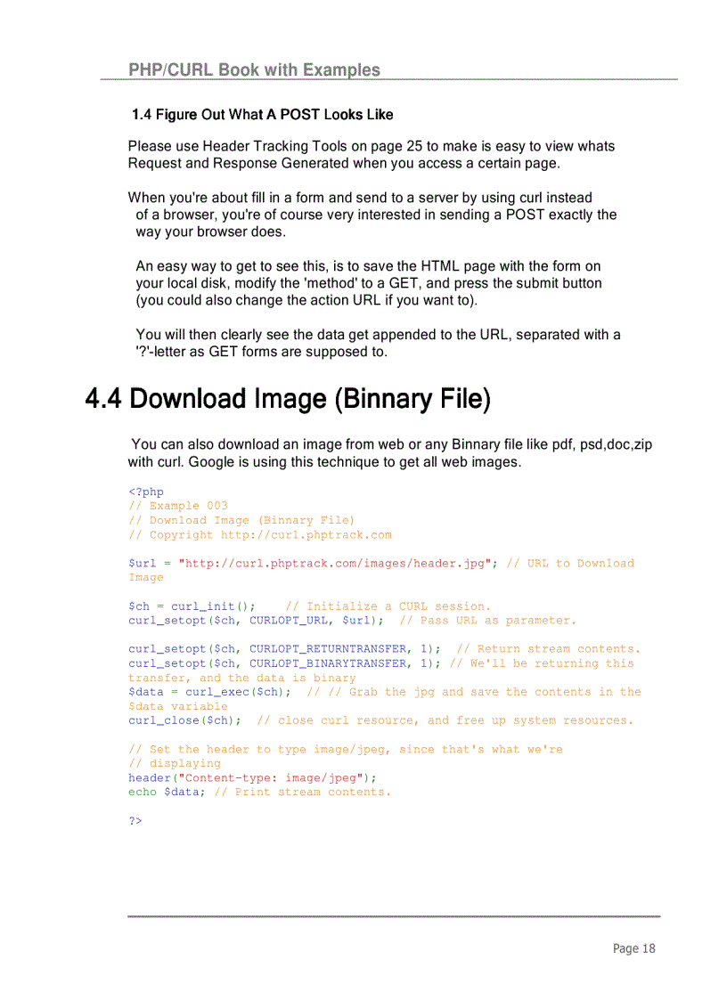 image for page PHP CURL Book with Examples