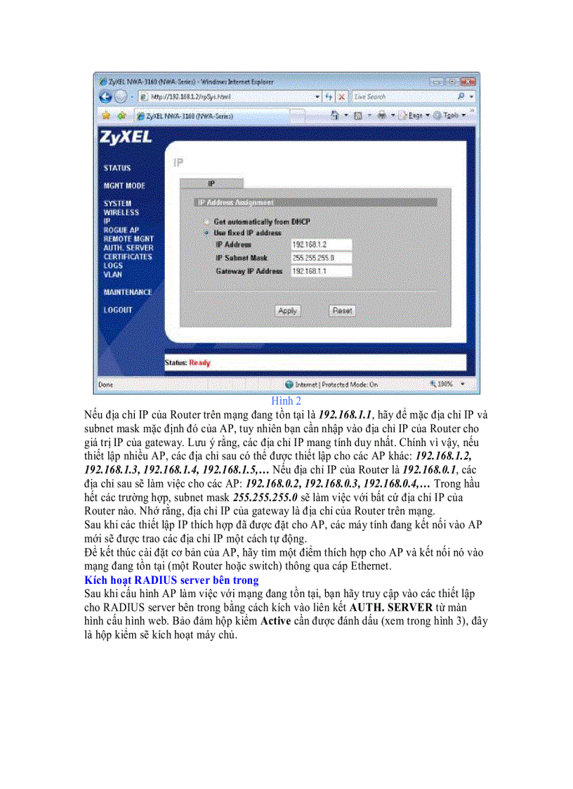 image for page Cách thiết lập một RADIUS Server bên trong Phần 1