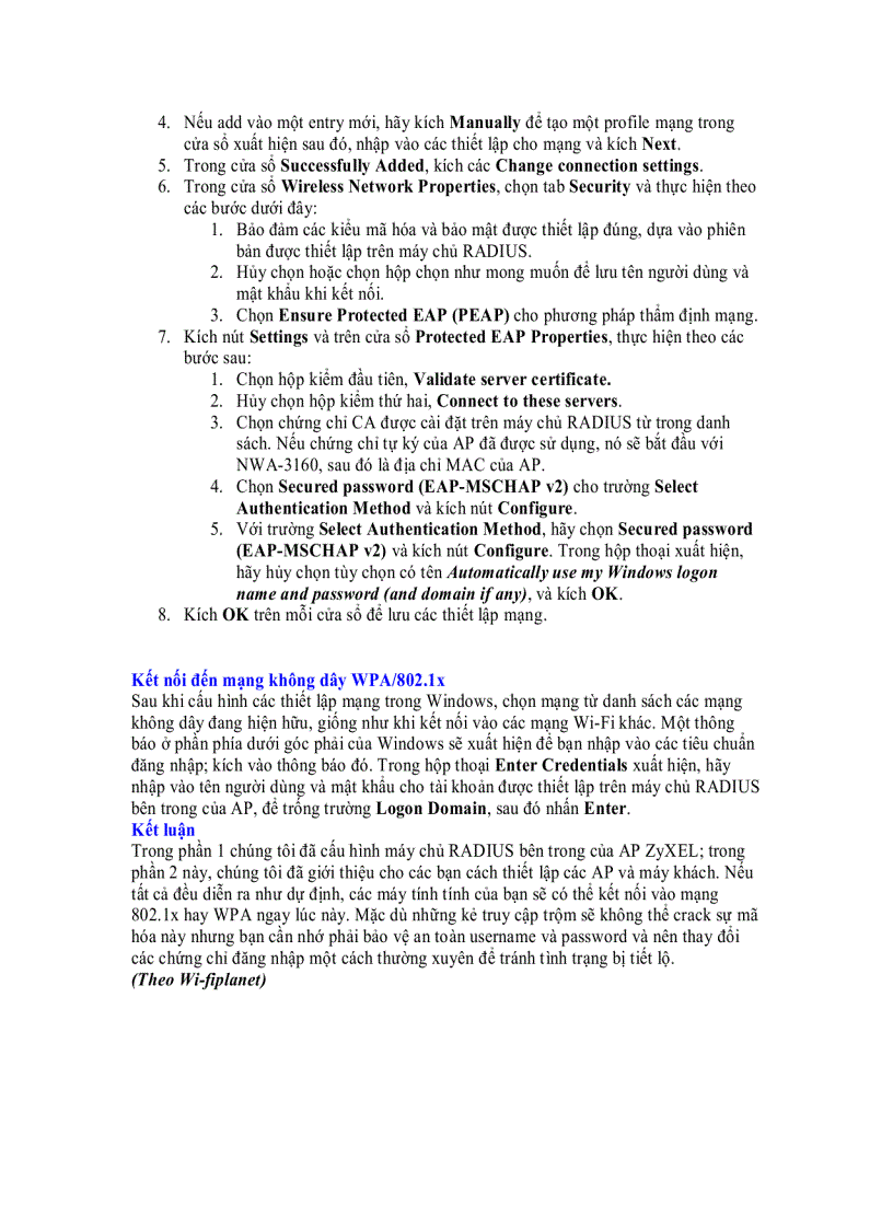image for page Cách thiết lập một RADIUS Server bên trong Phần 1