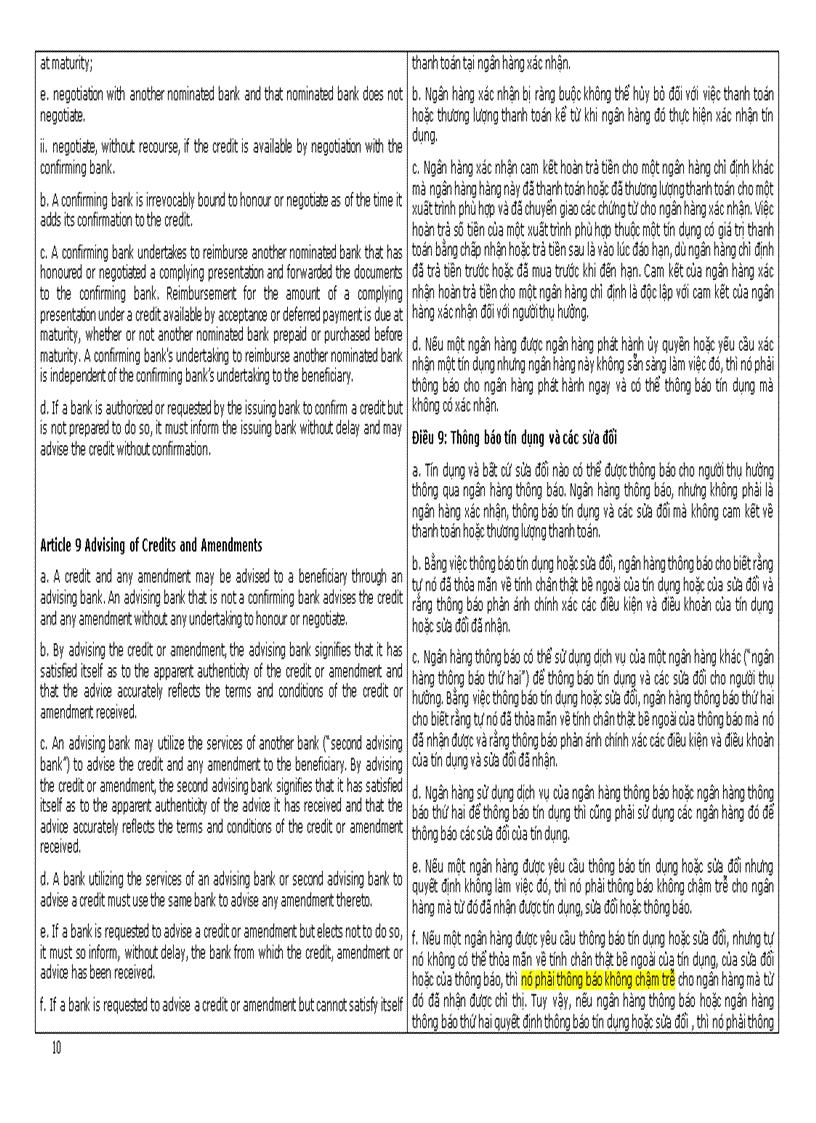 image for page Quy tắc và thực hành thống nhất về tín dụng chứng từ
