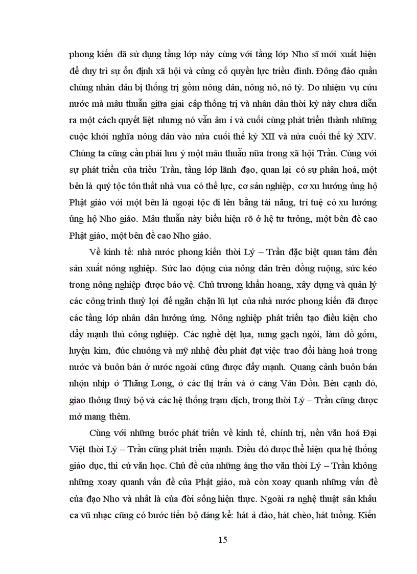 image for page Đặc điểm của Phật giáo Việt Nam dưới triều đại Lý Trần và ảnh hưởng của nó đến sự phát triển kinh tế xã hội thời Lý Trần