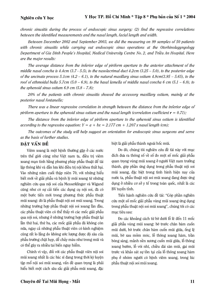 image for page Góp phần nghiên cứu một số mốc giải phẫu vùng mũi xoang ứng dụng trong phẫu thuật nội soi mũi xoang