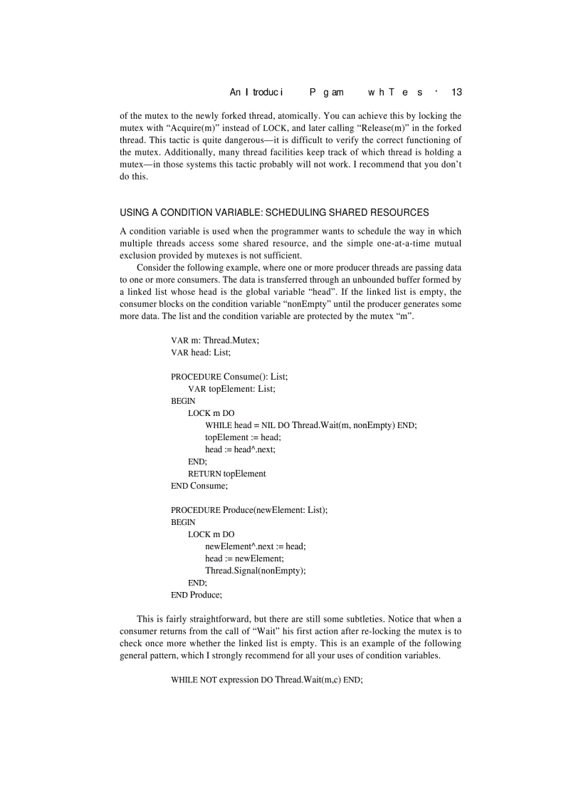 image for page An Introduction to Programming with Threads